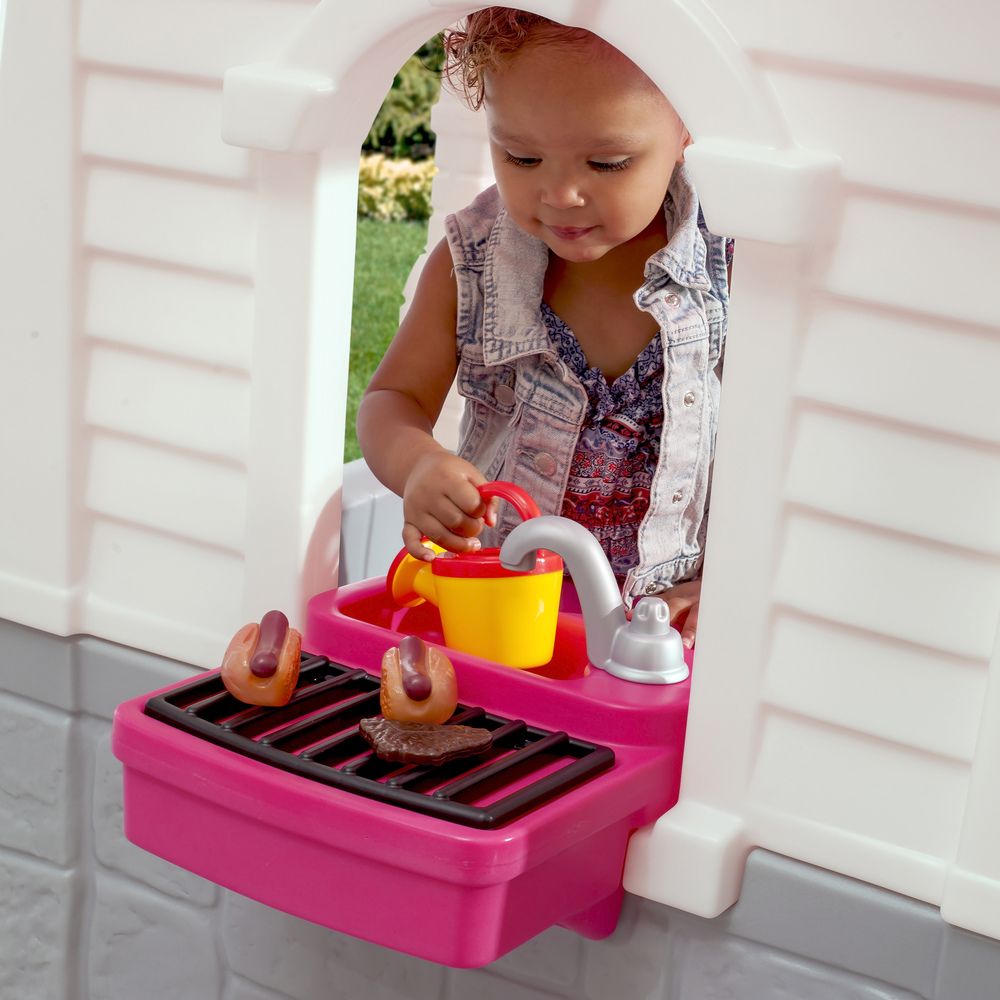 STEP2 NEAT TIDY COTTAGE PLAYHOUSE PINK Demetriou Stores Cyprus