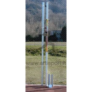 VOLLEYBALL SYSTEM 70MM, WITH GROUND SLEEVES (V703/T)