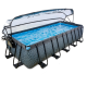 EXIT SWIMMING POOL STONE 540X250CM WITH DOME & FILTER PUMP - GREY!