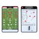 P2I DOUBLE-SIDED DRY-ERASE FOOTBALL COACH BOARD