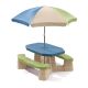 STEP2 NATURALLY PLAYFUL PICNIC TABLE WITH UMBRELLA