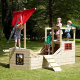 TP PIRATE GALLEON WOODEN PLAYHOUSE