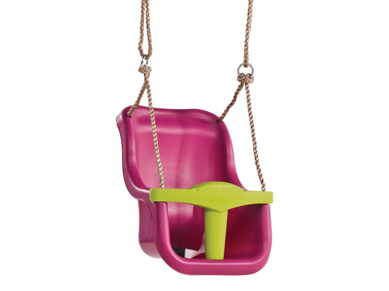 Exit Aksent Baby Swing Seat Pink, Baby Outdoor Swing Seat Pink