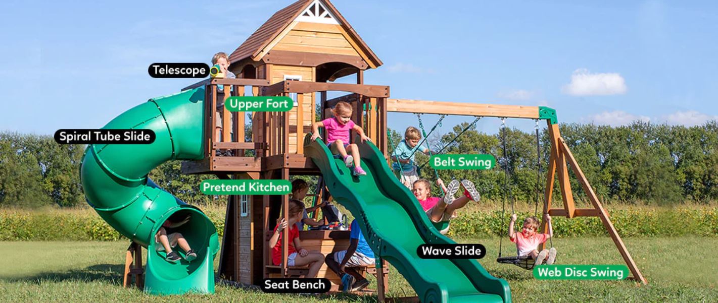 Play swings deals and slides